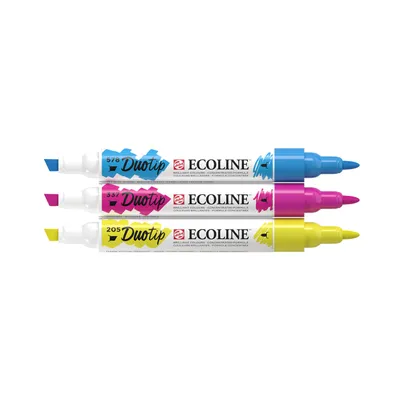 Image de Ecoline Duotip Markers Primary Set, 3dlg.