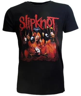 Produktbild von Slipknot Group Photo Band T-Shirt   Offizielles Band-Merchandise  - XL