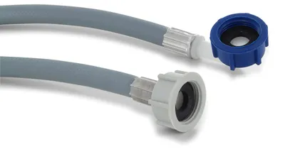 Zulaufschlauch 2m 3/4" gerade/90°-Winkel für Waschmaschine