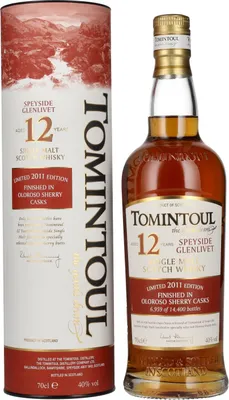 Produktbild von Tomintoul 12 Years Oloroso Finish Batch 2