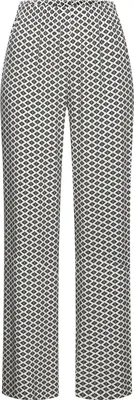 Produktbild von LASCANA Pyjamahose schwarz-weiß-gemustert Größe 38