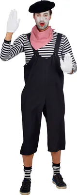 Produktbild von Pantomime Hose - Clown Karneval Faschingskostüm Größe: 50-52