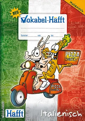 Produktbild von Häfft 1618-6 Vokabelheft A5 Italienisch mit Lernhilfe