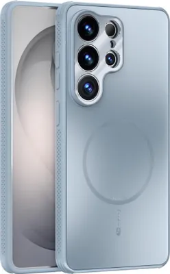 Produktbild von MagSafe Handy Hülle für Samsung Galaxy S26 Ultra Linsenschutz Belüftung H- Blau