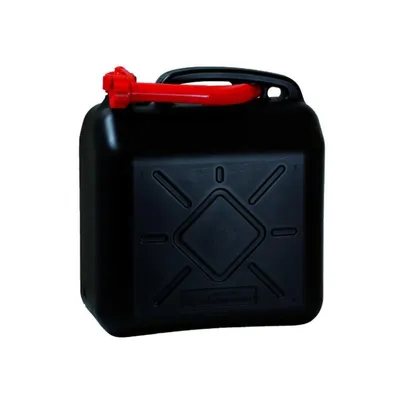 Image de bidon en plastique pour substances volatiles noir Volume : 10 l