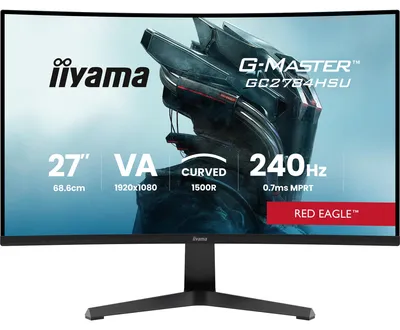 Produktbild von IIYAMA TFT GC2784HSU 68.6cm VA 27''/1920x1080/DP/2xHDMI/USB/curved