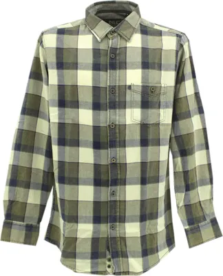 Produktbild von 30107 Monte Carlo, ,  Herren langarm Hemd, Flanell, grau blau beige kariert, M