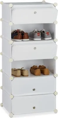 Image de Meuble à chaussures à 6 compartiments