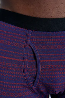 Produktbild von Bio-Baumwoll-Herren Boxershorts mit Eingriff