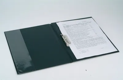 Produktbild von Desky A4 s rychlosvorkou u hřbetu - černá