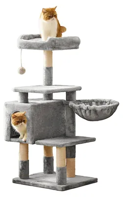 Image de Arbre à chat - Griffoir - Centre d'activités - Stable - 50 x 40 x 110 cm
