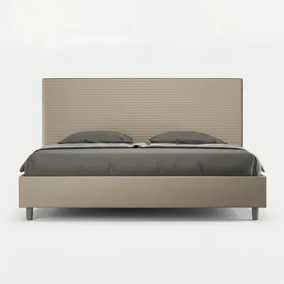 Produktbild von King-Size Bett mit Bettkasten 180x200 Modern Focus K - Beige