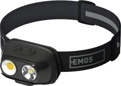 EMOS COB LED nabíjecí čelovka P3542, 500lm, 130m, Li-pol 1200 mAh, P3542
