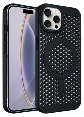 Image de Pour Apple iPhone 16 Pro Max Ice Feeling Dissipation de chaleur MagSafe Étui magnétique