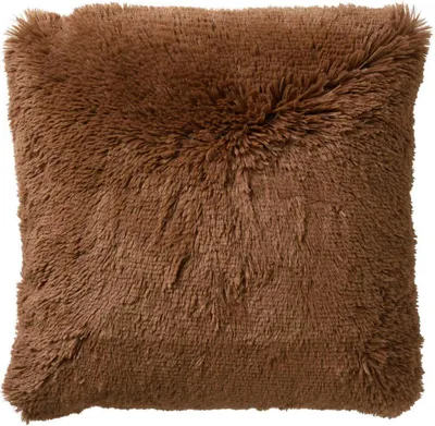 Produktbild von Dutch Decor Kissenbezug Fluffy 60x60 cm Braun