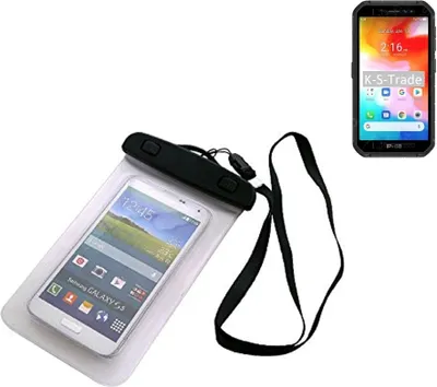 Produktbild von K-S-Trade Schutz Hülle Handy Hülle Kompatibel mit Ulefone Armor X7 Beach Bag wasserdicht 16cm x 10cm Schutzhülle Staub Sand Flachwasser Beachbag