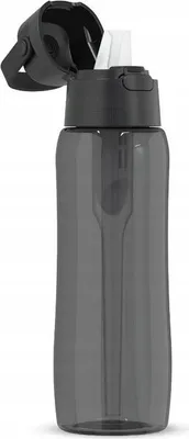Produktbild von Dafi Solid 0,7 l Filterflasche schwarz mit Fitmania-Kartusche