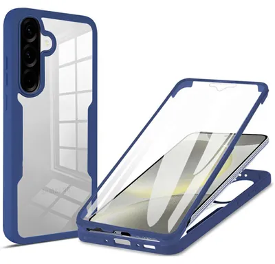 Obrázok produktu pre Techsuit – ColorVerse 360 Series + Screen Protector 360° ochranné puzdro s ochranou displeja pre Samsung Galaxy A37 5G – modré