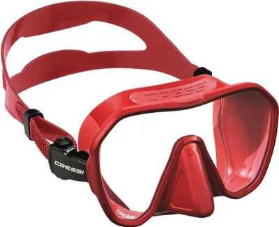 Immagine prodotto di Cressi Z2s Medium Diving Mask Rosso Uomo, Donna Rosso Taglia Unica