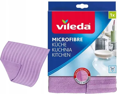 Produktbild von Vileda Küchentuch Mikrofaser 2-in-1 Reinigungs-Tuch