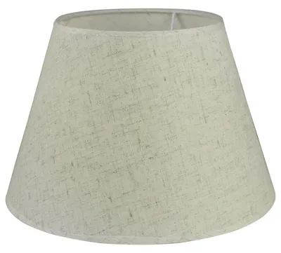 Lampenschirm 30 cm Leinen Modern für Tisch- & Stehlampen