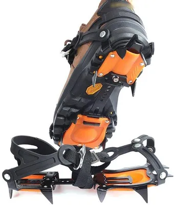 Produktbild von Antislipzooltjes für Schuhe, 10 Zähne Ijspikes, für Alpinismus, Klettern, Angeln und Wandern