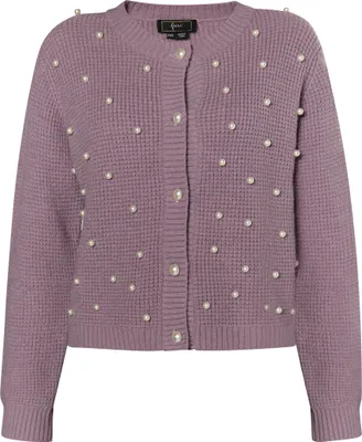 Immagine prodotto di Giacca da donna NAEMI, lavorata a maglia, color lilla, taglia XS/S
