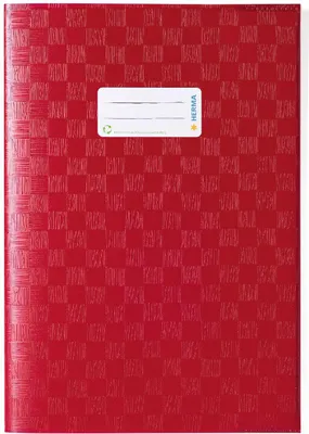 Immagine prodotto di Copertina del quaderno pp a4 rivestita-rosso vino