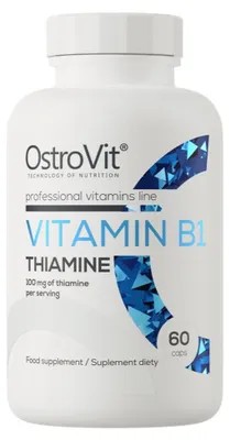 Immagine prodotto di Ostrovit Witamina B1 Tiamina (60 capsule) 5903933917634