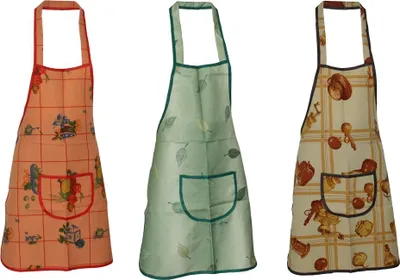 Produktbild von Trägerschürze Latzschürze Schürze Kochschürze fleckabweisend Polyester, Modell:Dessin 2