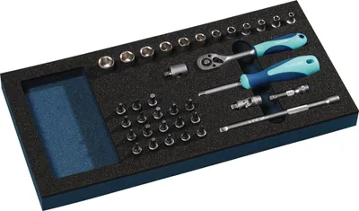 Image de Jeu d'outils 36 pièces, module 1/3, clés à douille