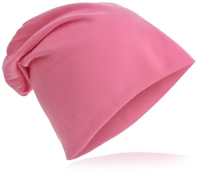 Produktbild von Beanie Muetze Unifarbe Rosa