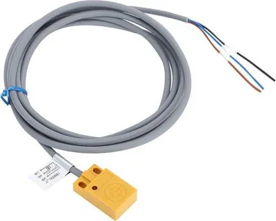 Obrázek produktu pro Indukční přiblížovací spínač 5 mm, 100 mA, 12–24 V, PNP, NO, 3vodičový, vysoce citlivý