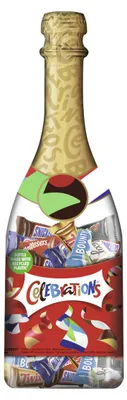 Produktbild Mars Celebrations Mischung aus Milchschokoladen Geschenkflasche 269g