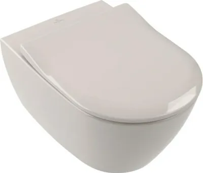 Produktbild von Villeroy & Boch Subway 2.0 Tiefsplklosett 5614R0 375x565mm wandhängend Abgang waagerecht - Pergamon ceramicplus - 5614R0R3