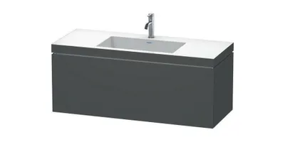 Produktbild von Waschtischunterbau L-CUBE m WT Vero Air 500x1200x480mm o HL medi E ohne Hahnloch mediterrane eiche