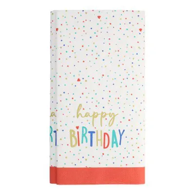 Produktbild von Tischdecke, Papier 120 cm x 180 cm "Happy Birthday"