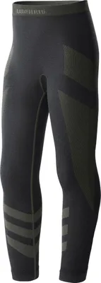 Produktbild von Ladeheid Kinder Mädchen Jungen Funktionsunterwäsche Thermoaktive Lange Unterhose LAGI008 (Schwarz/Khaki, 134-140)