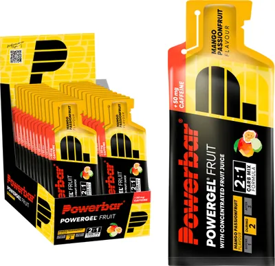 Produktbild von PowerBar Power Gel Beutel 24er Box,  24 Beutel a 41g - Mango-Maracuia