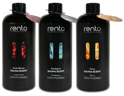 Produktbild von SET> Rento Saunaaufguss 3x 400 ml (New Edition)