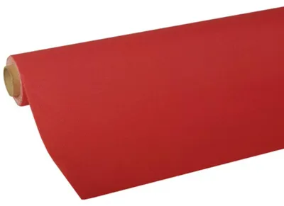 Produktbild von PAPSTAR Tischdecke "ROYAL Collection", rot, 5 m x 1,18 m | Schrumpffolie (1 Rolle)