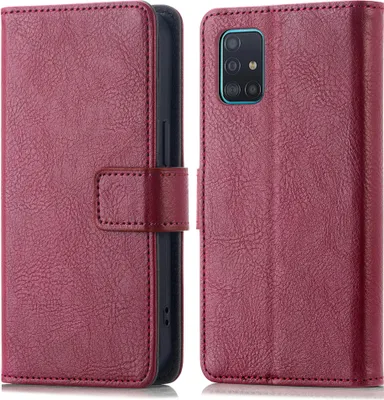 Produktbild von imoshion Klapphülle Samsung Galaxy A51 - Bordeaux