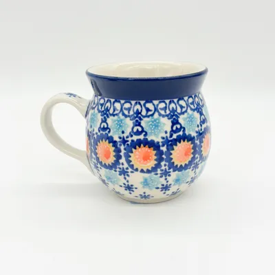 Produktbild von Becher Handgefertigte Bunzlauer Keramik Tasse, Becher 200 ml