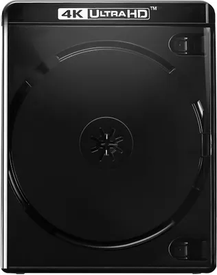 Image de Amaray 4K Blu-ray Double Pochette, 15 mm, Qualité Pack Machine, Noir, 10 pièces