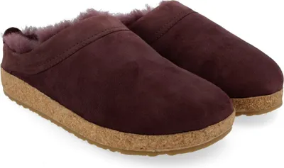Produktbild von Haflinger Damen Lammfell Hausschuh lila EUR 41