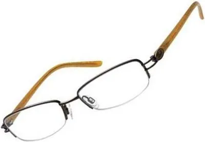 Produktbild von Fossil Korrektionsfassung Brille Metall Braun 51/17/135 - OF1163200