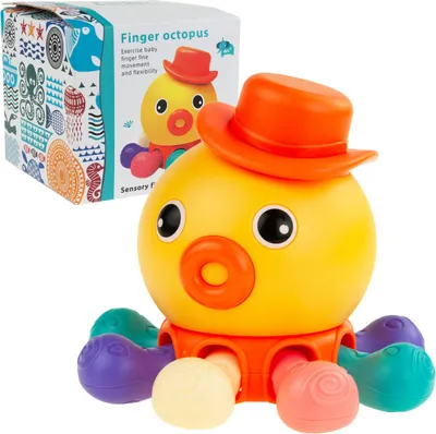 Obrázek produktu pro Tg71067 Interaktivní Vzdělávací Senzorická Chobotnice Se Zvukem Se Vyvíjí