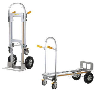 Immagine prodotto di carrello portasacchi 2 in 1 Stanley in acciaio 200/250 kg MT515