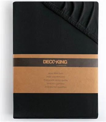 Produktbild von Spannbettlaken 100% Baumwolle Schlafzimmer Bettlacken Betttuch 160-180x200 Schwarz