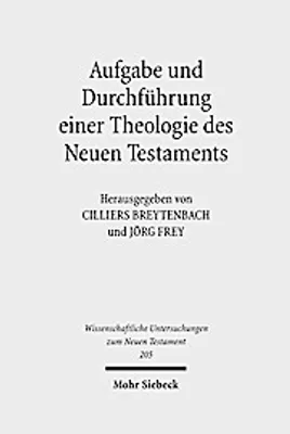 Obrázok produktu pre Aufgabe und Durchführung einer Theologie des Neuen Testament